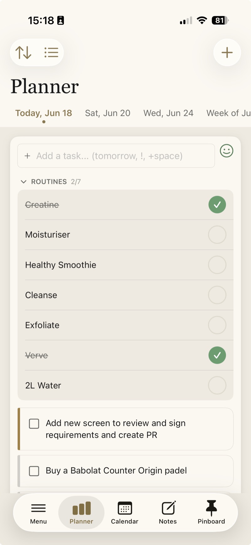 Mobile Planner