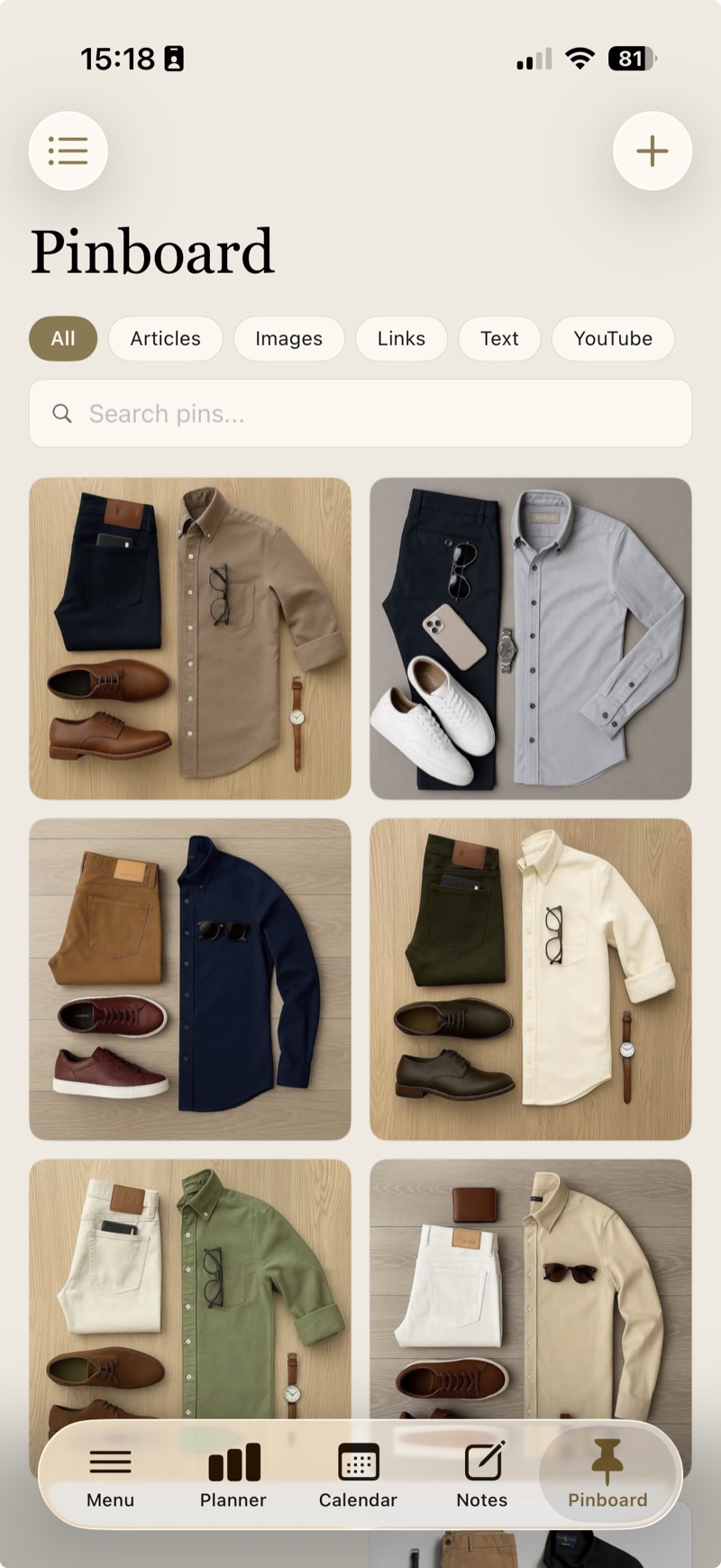 Mobile Pinboard